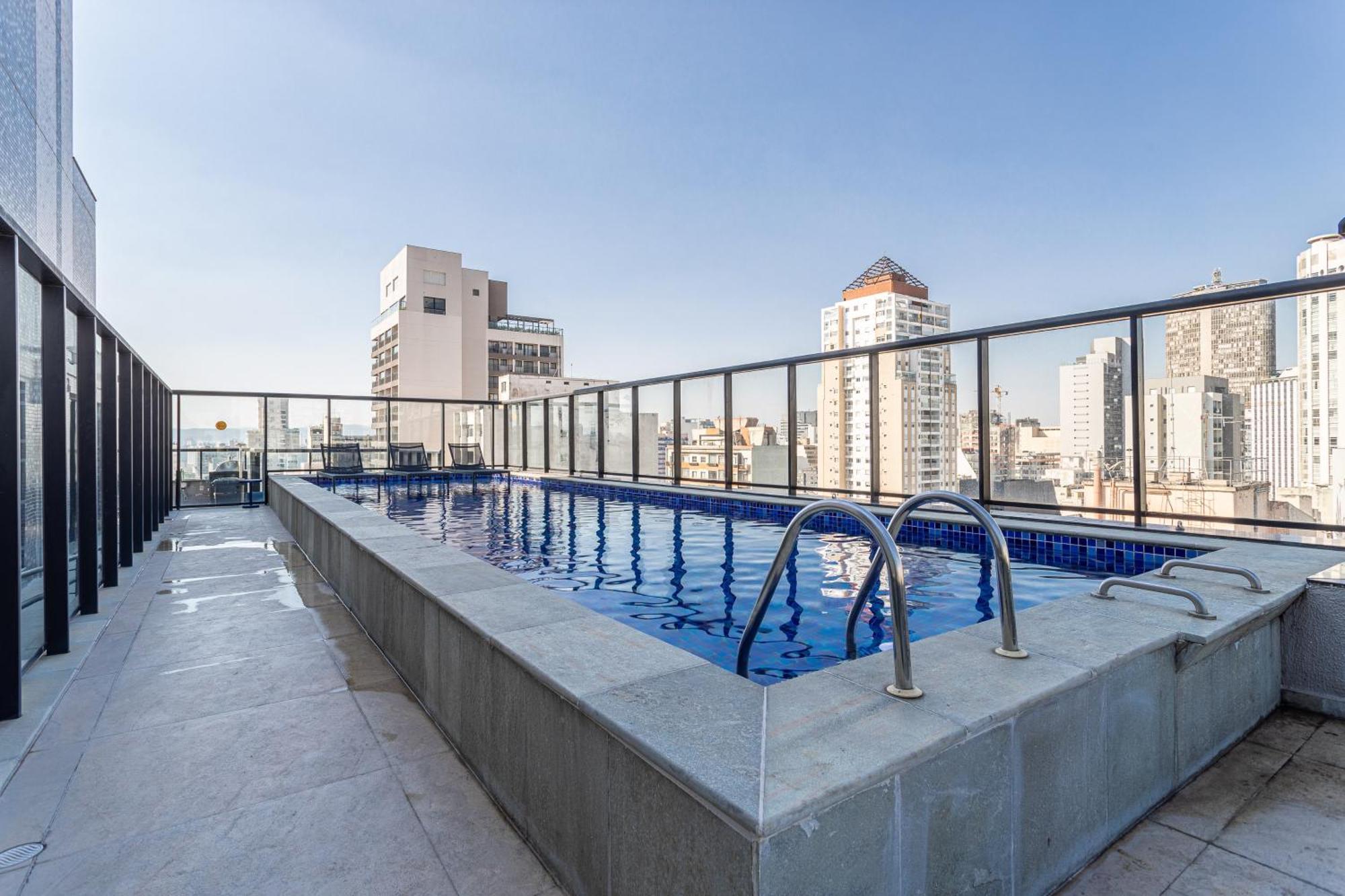 Predio Completo Na Consolacao Com Piscina No Rooftop - Share Consolacao ساو باولو المظهر الخارجي الصورة